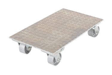 ALUM DOLLY W/STEEL WHEELS 16 X 27 - Model PDA-1627-C-S